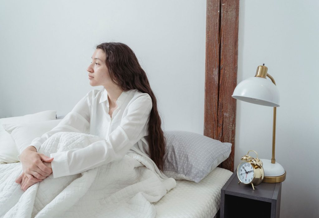 Intimate boudoir setting