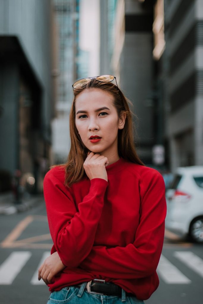 Attractive young woman