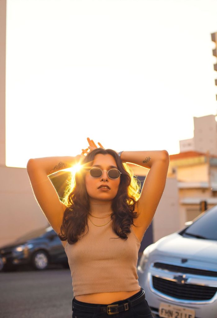 Attractive young woman